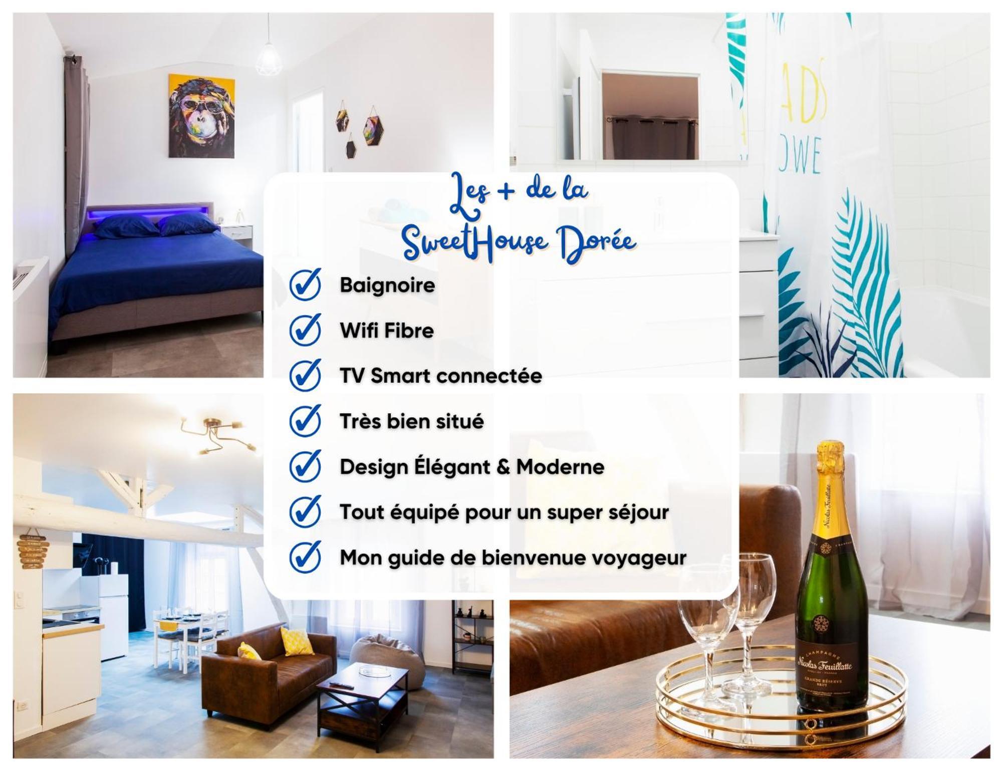 La Sweet House Doree Centre Ville Wifi Tout Confort Vitry-le-François Zewnętrze zdjęcie